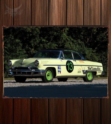 Металлическая табличка Lincoln Capri Panamericana Road Racer